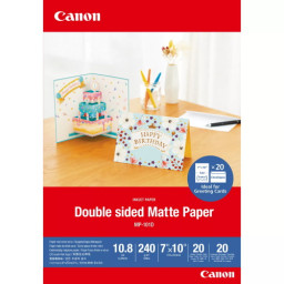 Papel CANON MP-101D 50h.A4 Double-sided Matte paper 240gr