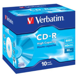 CDR 800 40X JEWELL 10 VERBATIM