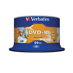 DVD-R 4.7 16X LATA 50 IMPR VERBATIM