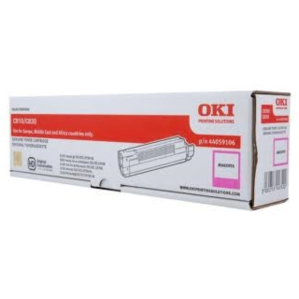 TONER MAGENTA C810/C830 8K