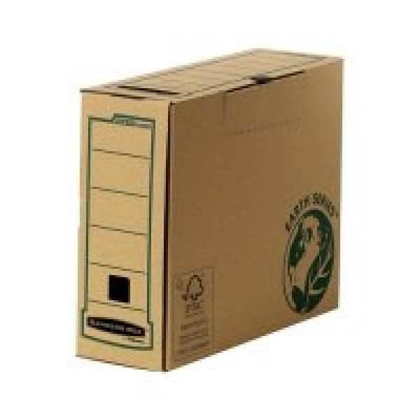 FELLOWES Caja de archivo definitivo A4 100mm 250x100x315mm, Bankers Box, 100% cartón reciclado FELLOWES Caja de archivo definitivo A4 100mm 250x100x315mm, Bankers Box, 100% cartón reciclado