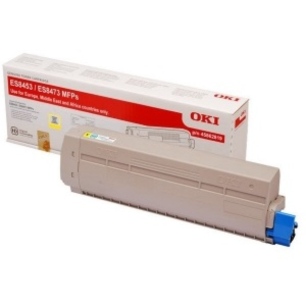 Toner OKI ES8453 ES8473 amarillo 10.000p.