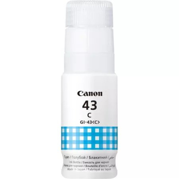 CANON ink bottle GI-43C: cyan 60ml PIXMA G540 G640
