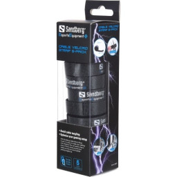SANDBERG cable velcro strap (5-pack) para agrupar cables (5x1mt.)