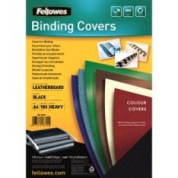 FELLOWES (25) portadas Delta Cuero A4 250gr. blancas FELLOWES (25) portadas Delta Cuero A4 250gr. blancas