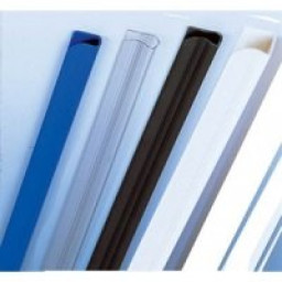 FELLOWES (50) lomeras negras 6mm