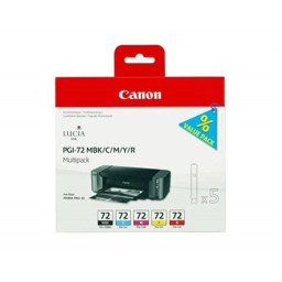 (5) C.t. CANON PGI-72KIT-PH:  Pixma Pro 10 Kit PBK/GY/PM/PC/CO