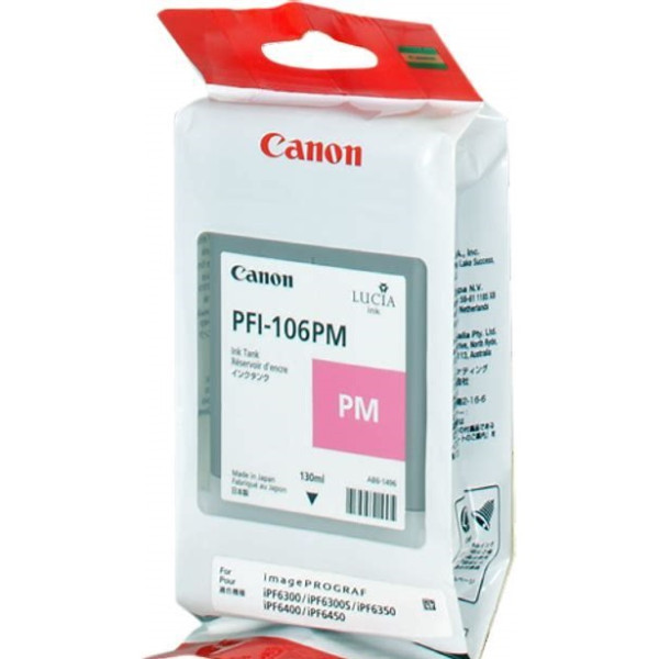C.t. CANON PFI-106PM  IPF6400  IFP6450 foto magent 130 ml