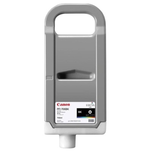 C.t. CANON PFI-706BK:  IPF8300 IPF8400 negro 700 ml.
