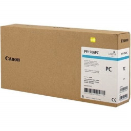 C.t. CANON PFI-706PC:  IPF8300 IPF8400 foto cian 700 ml.