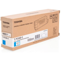 Toner TOSHIBA T-FC34E-C: e-Studio 287 347 407 12.000p. (6A000001782) Cyan