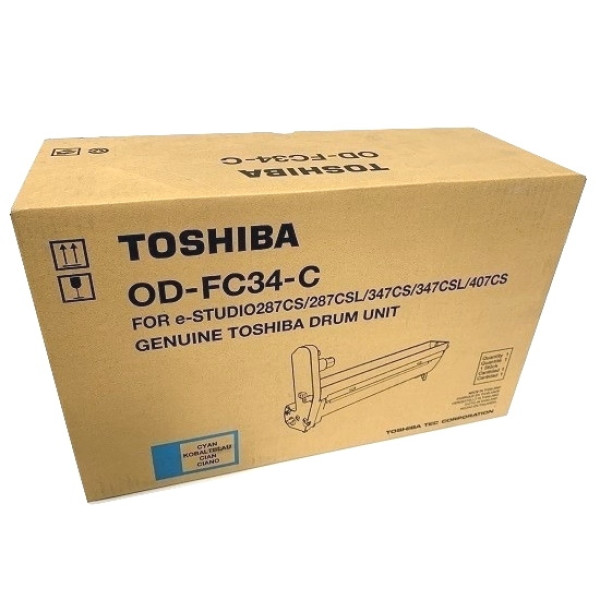 Tambor TOSHIBA OD-FC34-C: e-Studio 287 347 407 30.000p. Drum OPC Cyan