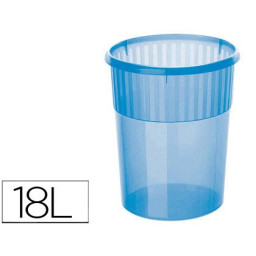 Papelera plastico OFFISYS 7745 - 18 litros medida 310 x 350