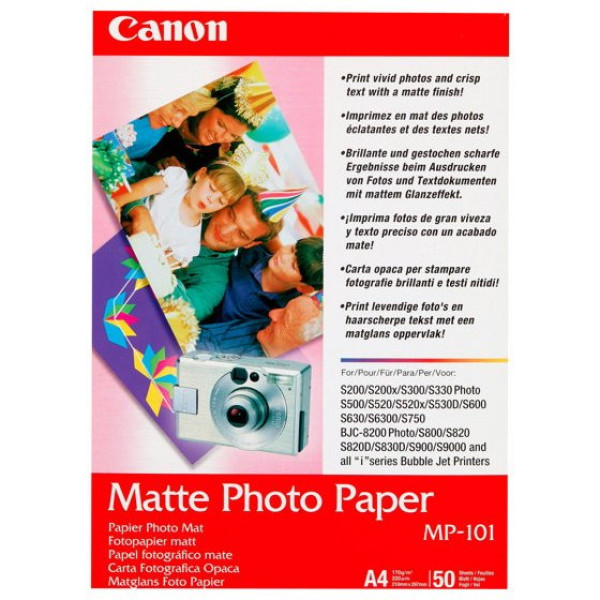 PAPEL FOTO MATE MP-101 A4 40 HOJAS