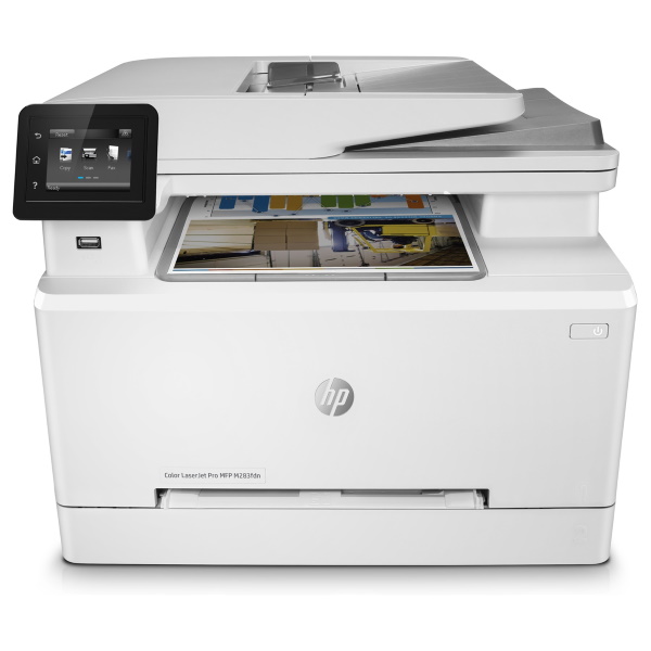 Multif.HP Color Lj Pro M283fdn 4en1, 21/21pm, 250h+50ADF, Duplex, USB/Eth