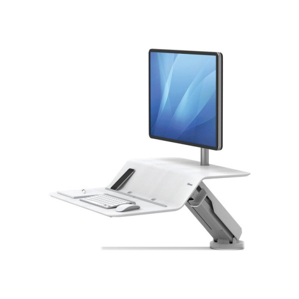 FELLOWES Estación de trabajo Sit-Stand Lotus RT Blanco Individual FELLOWES Estación de trabajo Sit-Stand Lotus RT Blanco Individual