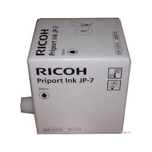 TINTA NEGRO RICOH JP7 JP750