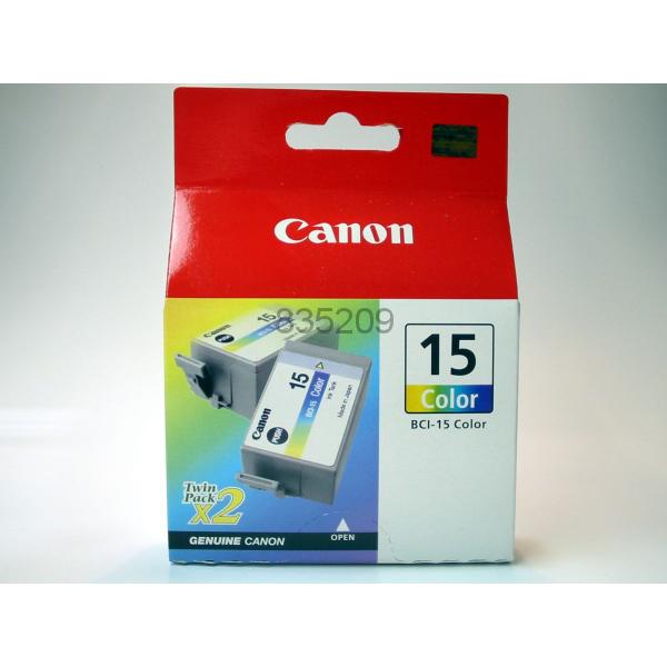 (2) C.t. CANON BCI15C  i50 i70 i80 color