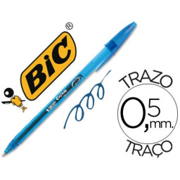 Boligrafo BIC Cristal gel azul