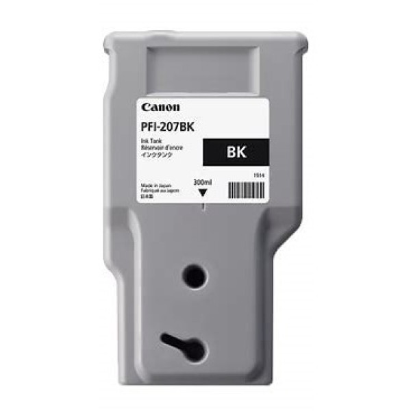 C.t. CANON PFI-207BK: IPF680 IPF685 negro IPF780 IPF785 300 ml. C.t. CANON PFI-207BK: IPF680 IPF685 negro IPF780 IPF785 300 ml.