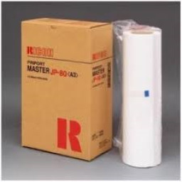(2) Master RICOH type JP-80 A3:  255  JP8000 320mm x 140m x 2rolls