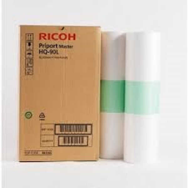 (2) Master RICOH Priport HQ-90L HQ7000 HQ7000 CP6334 CP6346  - 320mm x 110m x 2 rollos A3