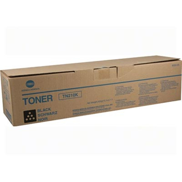 Toner KONICA-MINOLTA TN210K:  Bizhub C250 negro Bizhub C252  20.000p.