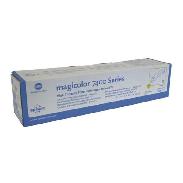 Toner KONICA-MINOLTA MC7400 MC7450 amarillo 12.000p.