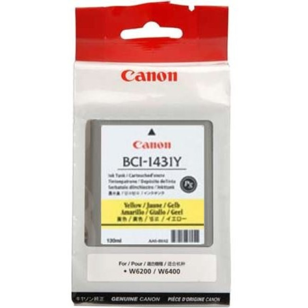 C.t. CANON BCI-1431Y W6200 W6400P amarillo **
