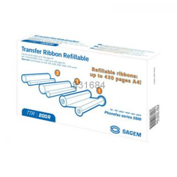(3) Rollos SAGEM TTR200R:  PF2840 3x140p.
