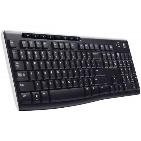 TECLADO K270 NEGRO INALAMBRICO 2.4G