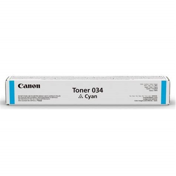 Toner CANON 034C: I-Sensys MF810 ImR. C1200 cian C1120 series 7.500p.