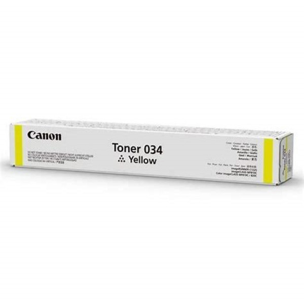 Toner CANON 034BK: I-Sensys MF810 ImR. C1200 negro C1120 series 12.000p.