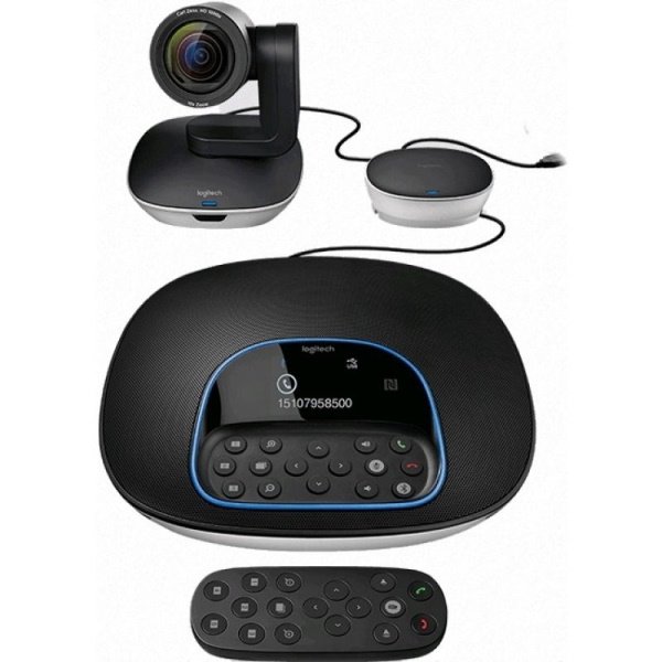 Sistema de videoconferencia LOGITECH Group para salas de reuniones medianas