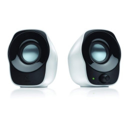 Altavoces LOGITECH Z120 1.2w, 2.0 blancos, entrada jack 3.5mm, aliment.por USB