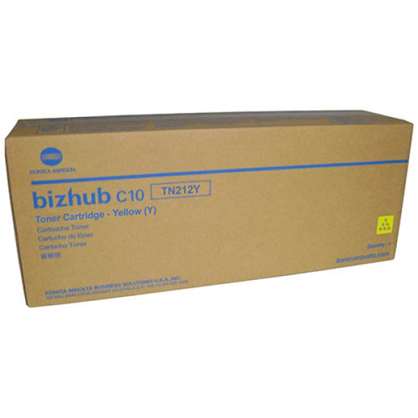 Toner KONICA-MINOLTA TN212Y: Bizhub C10P amarillo 4.500p. Toner KONICA-MINOLTA TN212Y: Bizhub C10P amarillo 4.500p.