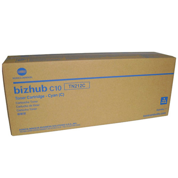 Toner KONICA-MINOLTA TN212C: Bizhub C10P cian 4.500p. Toner KONICA-MINOLTA TN212C: Bizhub C10P cian 4.500p.