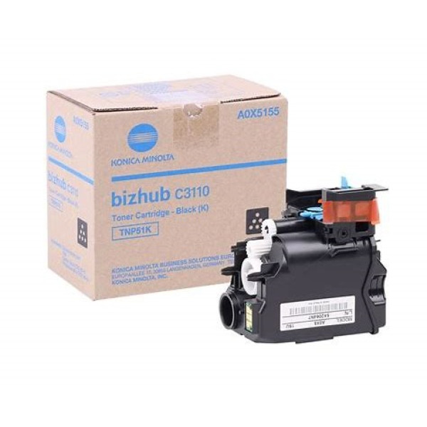 Toner KONICA-MINOLTA TNP51K: C3110 negro 5.000p.