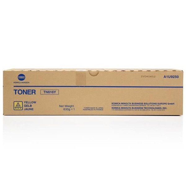 Toner KONICA-MINOLTA TN616Y: Bizhub Pro C6000 ama C7000, 30.000p.