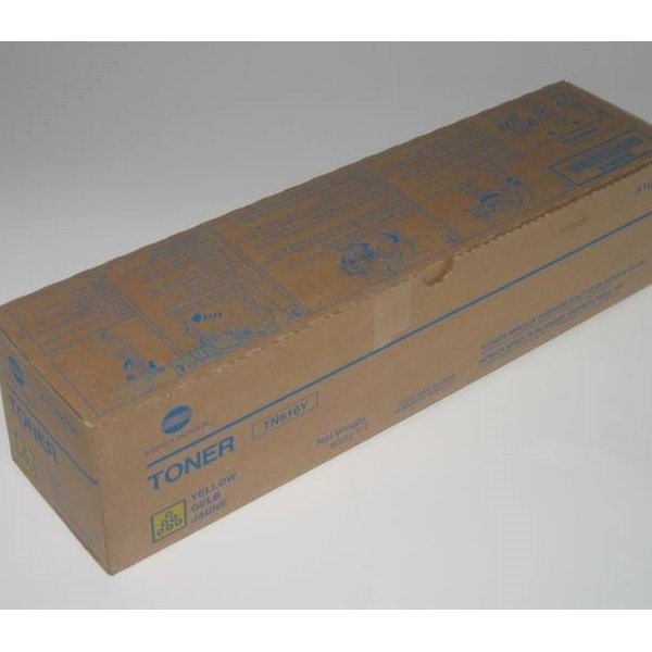 Toner KONICA-MINOLTA TN616Y HC: Bizhub Pro C6000 C7000, 42.000p. High Capacity Yellow