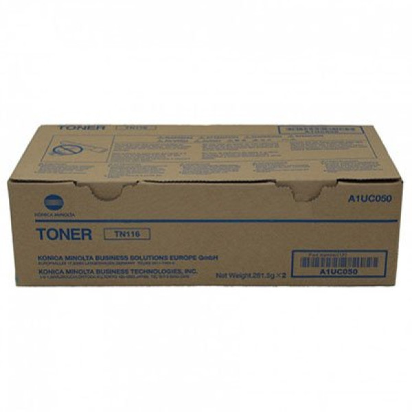 (2) Toner KONICA-MINOLTA TN116: BizHub 164 2 x 11.000p. (2) Toner KONICA-MINOLTA TN116: BizHub 164 2 x 11.000p.
