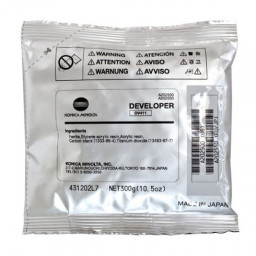 Revelador KONICA_MINOLTA DV411: BizHub C223 C283  C363 C423 300g. (A202500)