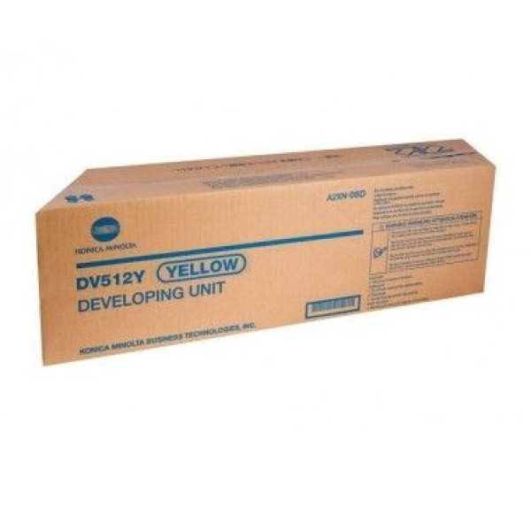 Developer KONICA-MINOLTA DV-512Y Yellow Bizhub C224 C284 C454  600.000p.