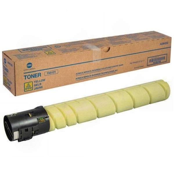 Toner KONICA-MINOLTA TN512Y:  Bizhub C454 Yellow Bizhub C554  35.000p.