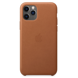 IPHONE 11 PRO LEATHER SADDLE BROWN