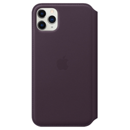 IPHONE 11 PRO MAX LEATHER AUBERGINE