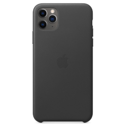 IPHONE 11 PRO MAX LEATHER BLACK