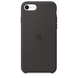 IPHONE SE SILICONE CASE BLACK-ZML