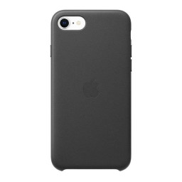 IPHONE SE LEATHER CASE BLACK-ZML
