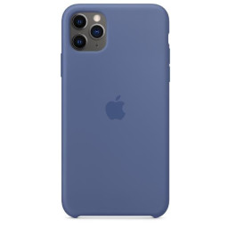 IPHONE 11 PRO MAX SIL CASE LINEN BL